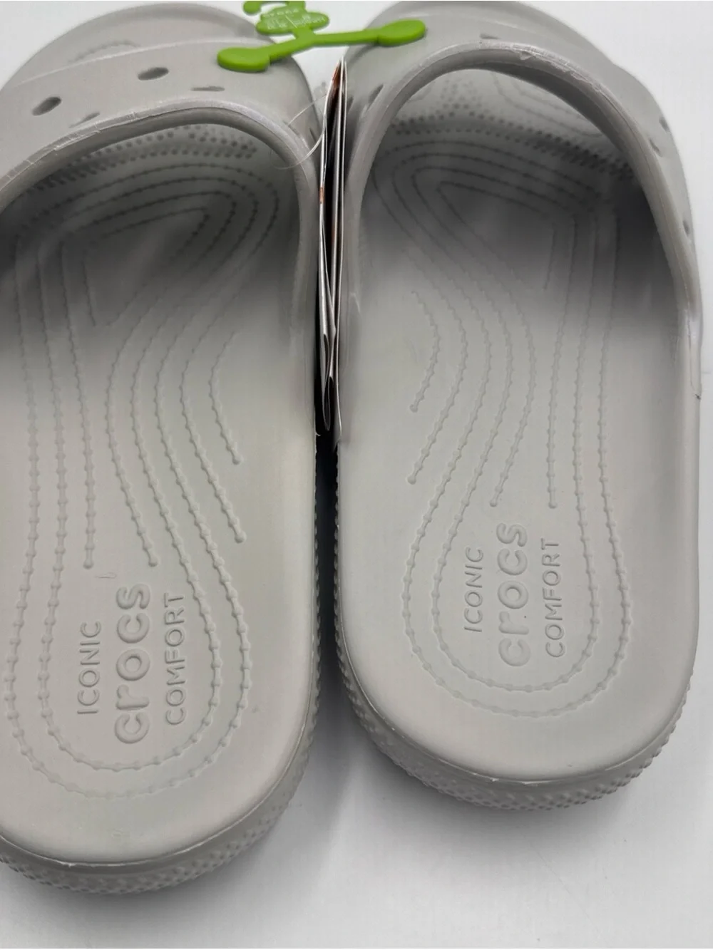 Size 11 Men's - Crocs Classic Meta Pearl Slide, Model 209055-1FT - NEW IN BAG